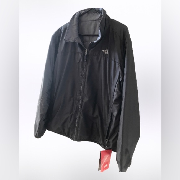 🆕🖤 NEW Mens Northface Reversible Jacket (Large) - Picture 4 of 12